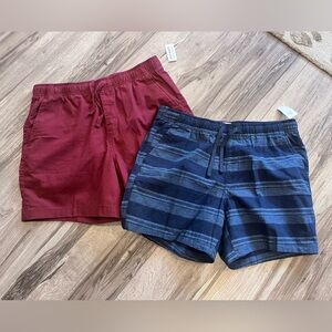 Lot of 2 NWT Old Navy Jogger Shorts - Size M